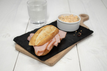 kipfilet en grillworst